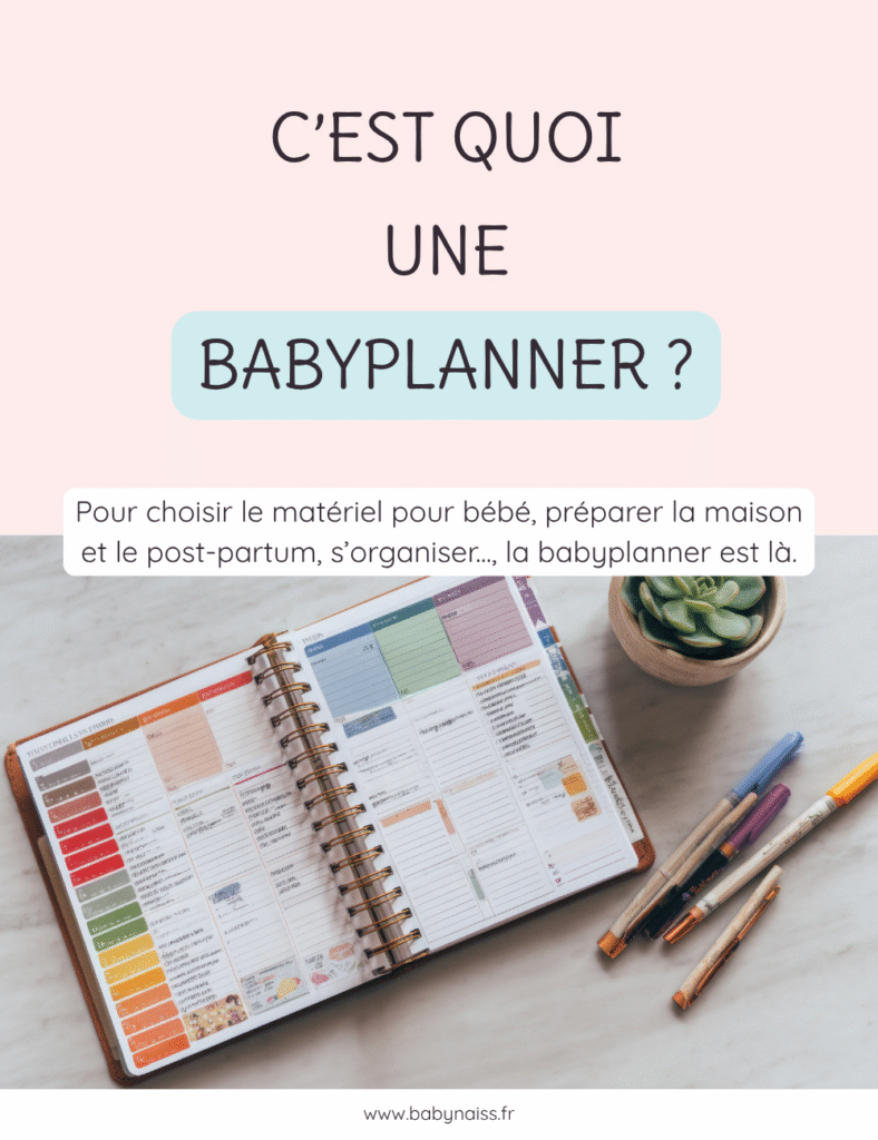 planner papier avec plein de couleurs et stylos