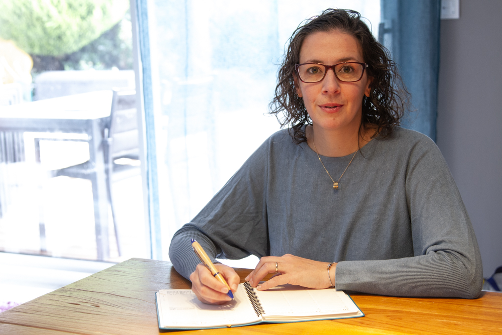 moi en séance avec des parents