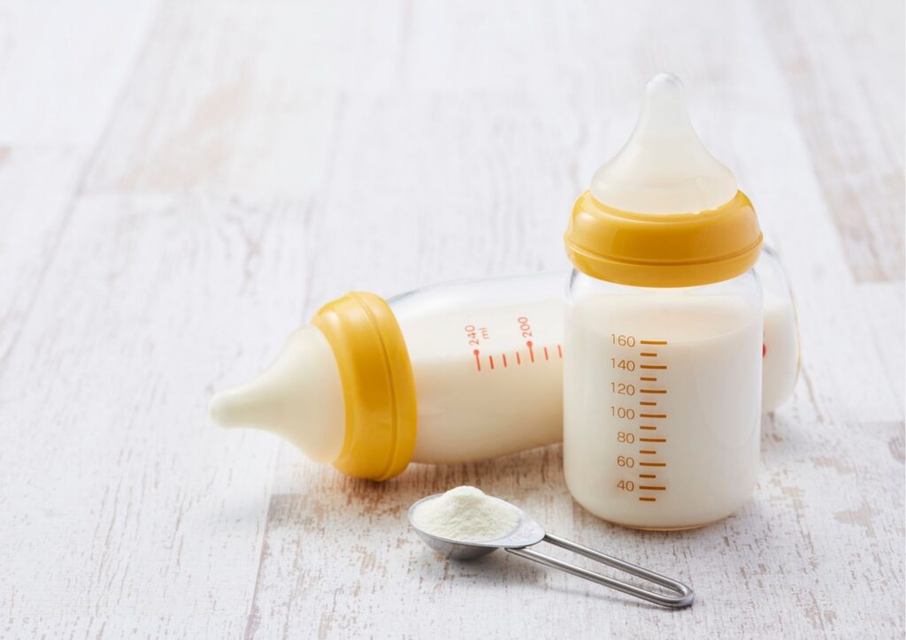 biberon de lait infantile
